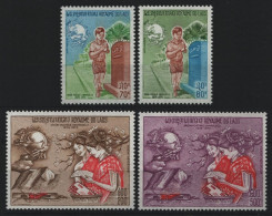 Laos 1974 - Mi-Nr. 376-378 & 389 ** - MNH - UPU - Laos