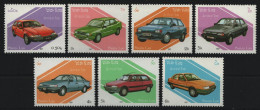 Laos 1987 - Mi-Nr. 1010-1016 ** - MNH - Autos / Cars - Laos