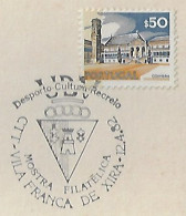 Portugal 1982 Card Commemorative Cancel Philatelic Exhibition Sports Union Vila Franca De Xira Sports Culture Recreation - Lettres & Documents