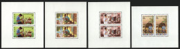 Laos 1977 - Mi-Nr. Block 75-78 A ** - MNH - Kunsthandwerk - Laos