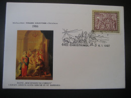 Österreich- Christkindl 6.1.1987, Sonderstempel - Briefe U. Dokumente