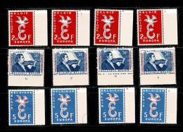 1958  Lot 1063* & 1064/1065* : Europa 1958 & Eugéne Ysaye - ....-1960