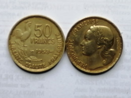 FRANCE = UNE PIECE DE  MONNAIE  DE 50 FRANCS  DE 1953 - 50 Francs