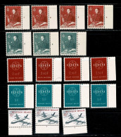 1959  Lot 1109/1110* & 1011/1112* & 1113* : Adrianus VI & Europa 1959 & Sabena - ....-1960