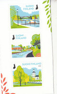 2019 Finland City Parks Complete Set Of 3 MNH @ Below Face Value - Nuevos