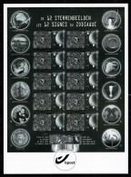 Belg. GCA16 - 2011 OBP/COB B 118** (4095) MNH De 12 Sterrenbeelden / Les 12 Signes Du Zodiaque - B&W Sheetlets, Courtesu Of The Post  [ZN & GC]