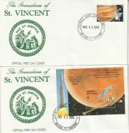 Grenadines Of Saint Vincent - FDC - "ISY'92" Année Internationale De L'espace - - Südamerika