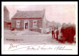 SAINT-GEORGES-SUR-MEUSE - STOCKAY - Rue Du Tige.( Edit. B. Lemye) Carte Postale - Waremme