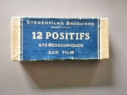 Stéréofilms Bruguière 12 Positifs Stéréoscopiques Sur Film Route Napoléon 2 - Matériel & Accessoires