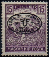Romania / Hungary 1919, Scott 2N10, MNH, Overprint, Romanian Occupation - Unused Stamps