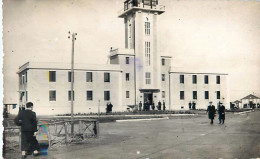 Cpsm Carte Photo MERIGNAC 33 Tour De Contrôle Base Aérienne + Baraques En Bois ( 2 Cartes ) - Merignac