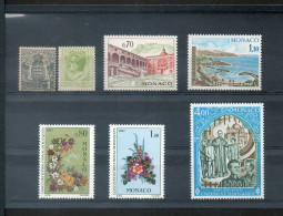 NE - Monaco - 73 - Lot De 7 Timbres 1924 Et 1977 - Neuf ** - Collections, Lots & Series