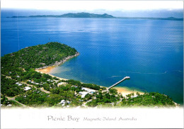 9-11-2023 (1 V 41) Australia (posted With Cat Stamp) - QLD - Magnetic Island (Picnic Bay) - Great Barrier Reef
