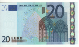 20 EURO  "X"  Germany     Firma Trichet     R 001 E3    X18   /  FDS - UNC - 20 Euro