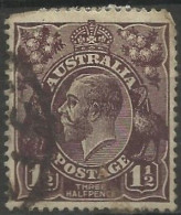 AUSTRALIA..1914..Michel # 32 XA A...used. - Used Stamps