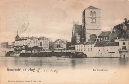 BELGIQUE - Souvenir De Huy - La Collégiale - Carte Postale Ancienne - Huy