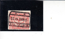 BELGIO  1921 - Umificato   109° - Used