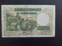 Billet Belgique 50 Francs 1945 - Other & Unclassified