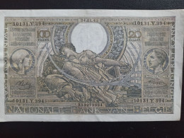Billet Belgique 100 Francs 24/11/1942 - Andere & Zonder Classificatie
