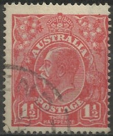 AUSTRALIA..1922..Michel # 32 XA C...used. - Used Stamps