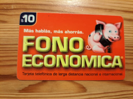 Prepaid Phonecard Argentina, Fono Economica - Pig - Argentinien