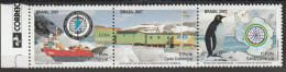 Brasile International Year Of The Arctic Polar Expedition Set MNH - Año Polar Internacional