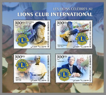 DJIBOUTI 2023 MNH Albert Einstein Lions Club M/S - IMPERFORATED - DHQ2345 - Albert Einstein