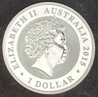 Australia 1 Dollar 2015 (Silver) "25th Anniversary Australian Kookaburra Bullion Coin Series" - Silver Bullions