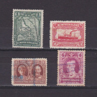 NEWFOUNDLAND CANADA 1928, SG# 164-167, Part Set, Used - 1908-1947