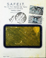 ITALIA - COLONIE - SOC.DANTE ALIGHIERI Lettera VIA AEREA Da TRIPOLI 1932- S6026 - Amtliche Ausgaben