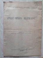 Letterati Cortigiani Dell'ipercalisse Con Autografo Aida Cavazzani Sentieri 1934 Estratto Dalla Rivista Cultura Moderna - Geschichte, Biographie, Philosophie