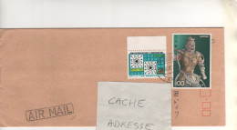 Timbres , Stamps " IFIP Congress 1980 , Costume Traditionnel " Sur Lettre Complète , Cover , Mail Du 29/11/87 - Storia Postale