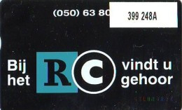 Telefoonkaart  LANDIS&GYR NEDERLAND * RCZ.399  248a * Bij Het Rc Vindt U Gehoor *  TK * ONGEBRUIKT * MINT - Privé