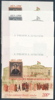 ** 1998/3 150 év / Nemzetközi Bélyegkiállítás 5 Darabos Emlékív Garnitúra, Azonos Sorszámmal (65.000) - Andere & Zonder Classificatie