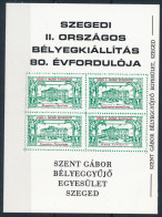 ** 1998 Szegedi II. Országos Bélyegkiállítás 80. évfordulója Emlékív - Autres & Non Classés