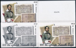 ** 2002 Kossuth Lajos 4 Db-os Emlékív Garnitúra - Other & Unclassified