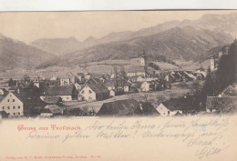 D7589) GRUSS Aus TROFAIACH - Tolle Hochglanz AK - 1899 !! - Trofaiach