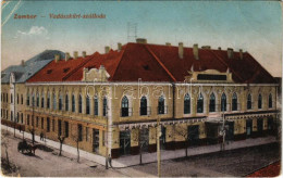 * T3 1918 Zombor, Sombor; Vadászkürt Szálloda és Kávéház / Hotel And Cafe (EB) - Non Classés