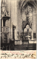 T2 1901 Heiligenkreuz Im Wienerwald, Hochaltar Und Kanzel (19. Jahrh.) / Church Interior - Non Classificati