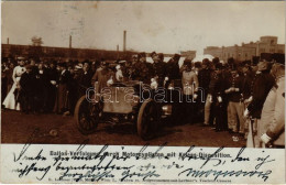 T2 1903 Wien, Vienna, Bécs; Ballon-Verfolgung Durch Motorcyclisten Mit Kriegs-Disposition. R. Lechner - Non Classés