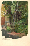 ** T2 Karlovy Vary, Karlsbad; Marienkapelle / Chapel, Künstlerpostkarte No. 1550 Von Ottmar ZÍieher, Litho, Artist Signe - Non Classificati