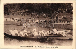 ** T1 Firminy, Le Pertuiset, Joutes Sur La Loire / Boat Sport Game - Non Classificati