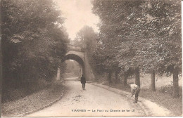 VIARMES (95) Le Pont Du Chemin De Fer (2) En 1916 - Viarmes