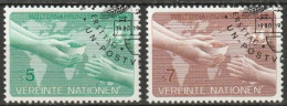 UNO Wien 1983 MiNr.32 - 33 O Gest. Welternährungsprogramm ( 5740 ) - Usati