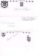 JEUX OLYMPIQUES - AUTOGRAPHES DE MEDAILLES OLYMPIQUES - CONCURRENTS DES ETATS-UNIS  - - Handtekening