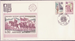 Europa CEPT 1979 Andorre Français - Andorra FDC5 Y&T N°276 à 277 - Michel N°297 à 298 - 1979