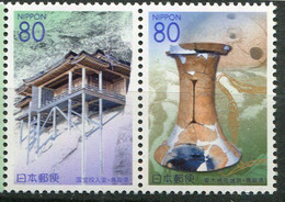 Japon ** N° 3051/3052 Se Tenant - Emission Régionale. Tottori - - Unused Stamps
