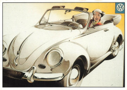 TRANSPORT - Volkswagen - PARC Archiv Edition - Carrosserie Blanche - Carte Postale Ancienne - Taxis & Fiacres