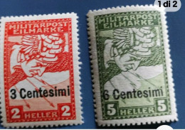 Occupazione Austriaca N 2 Espressi Coppia Mnh** - Austrian Occupation