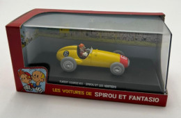 SPIROU - Figurines - Les Voitures De Spirou Et Fantasio - Modèle Réduit Editon Atlas - Turbot Course N°6 - Other & Unclassified